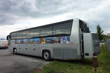 Sviadnov, garáže ČSAD FM, červenec 2016